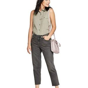 Universal Thread | Black Washed High Rise Denim